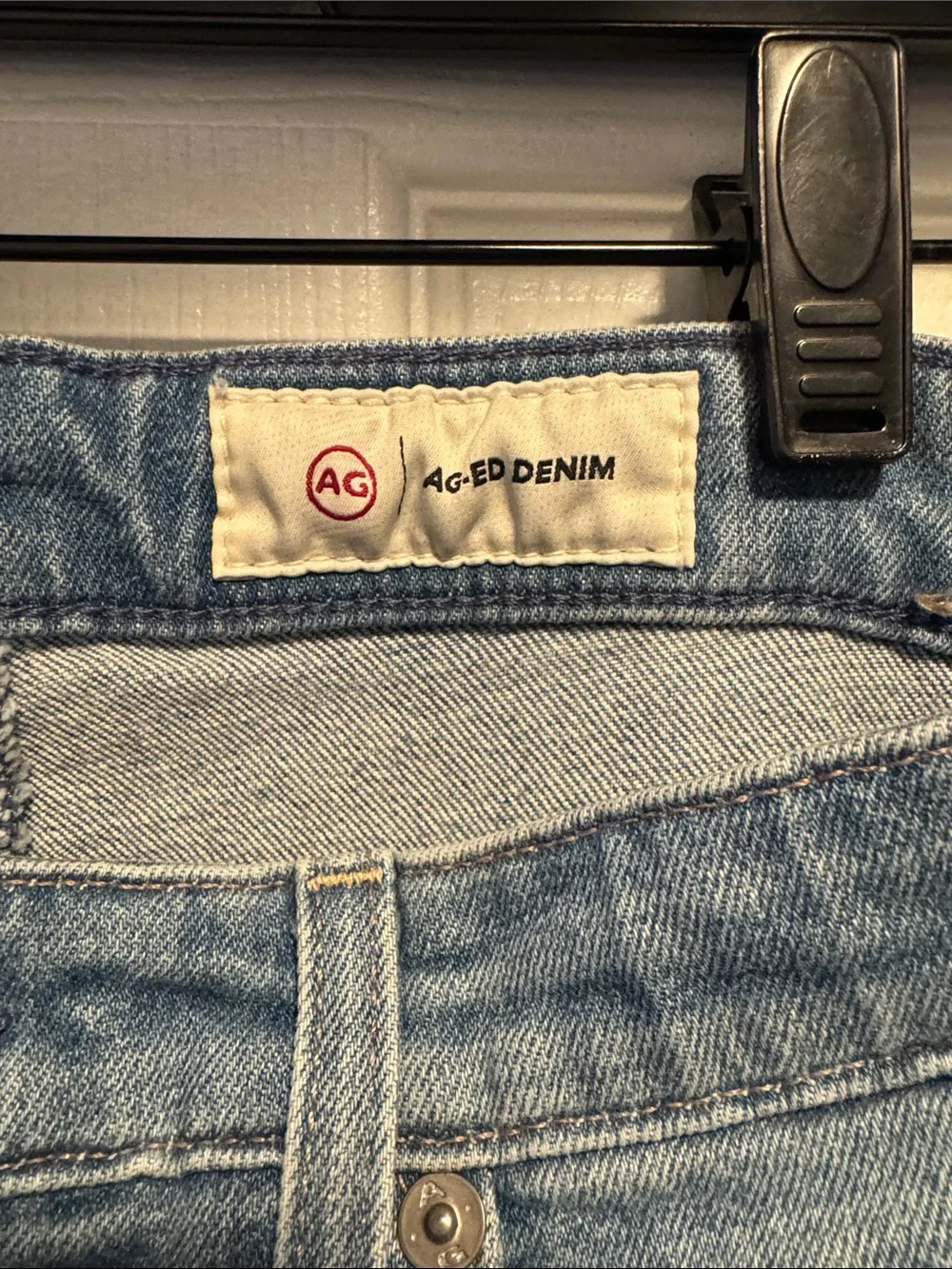 AG Adriano Goldschmied Light Blue Boot Cut Jeans 27x32 - Picture 5 of 10